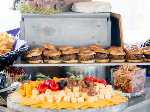 Picnic Catering Cheese & Burgers