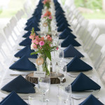 Wedding Catering Table Settings